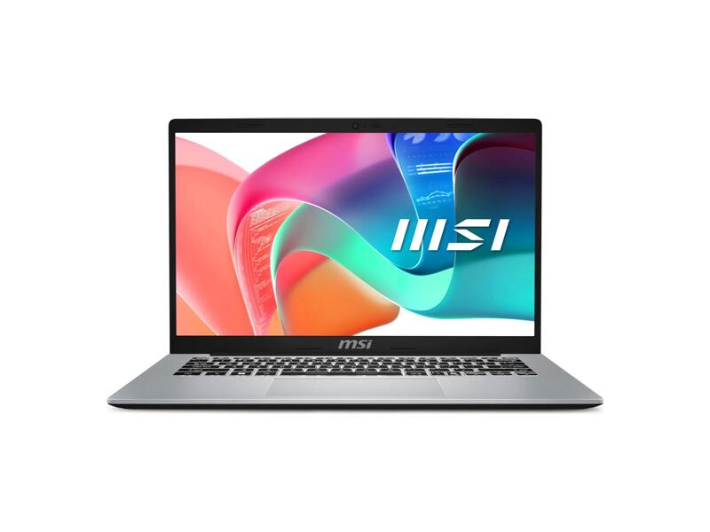 9S7-14S113-816  Ноутбук MSI Modern 14 F1MG-816XRU/ 14''/ Intel Core 5 120U/ 16GB/ 512GB SSD/ Intel UHD/ (1920x1080)/ DOS/ silver/ Wi-Fi/ BT/ CAM/ 3xUSB/ USB-C/ HDMI/ RJ45