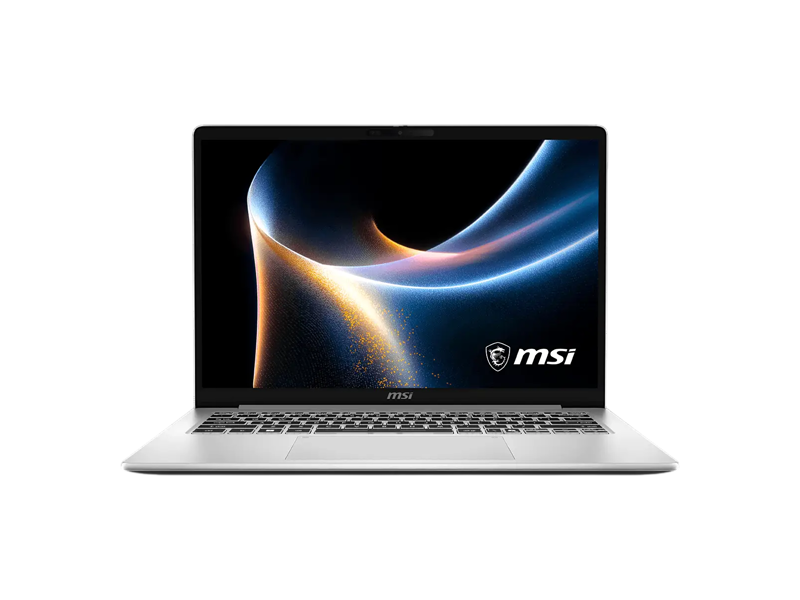9S7-14U212-010  Ноутбук MSI Modern 14S AI+ G3MG-010XRU/ 14''/ Intel Ultra 7 355/ 16GB/ 512GB SSD/ Intel Arc/ (1920x1200)/ DOS/ silver/ Wi-Fi/ BT/ CAM/ 2xUSB/ 2xUSB-C/ HDMI/ RJ45