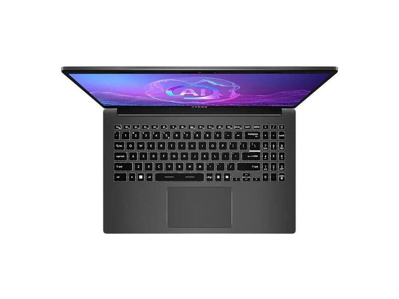 9S7-15SK21-040  Ноутбук MSI Modern A15 AI+ F3HMG-040XRU/ 15.6''/ AMD Ryzen AI 5 330/ 16GB/ 512GB SSD/ AMD Radeon/ (1920x1080)/ DOS/ grey/ Wi-Fi/ BT/ CAM/ 2xUSB/ 2xUSB-C/ HDMI/ RJ45 1