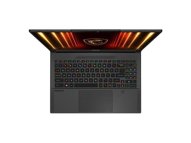 9S7-15FL35-239  Ноутбук MSI Stealth A16 AI+ A3HWHG-239XRU/ 16''/ AMD Ryzen AI 9 365/ 32GB/ 1TB SSD/ NVIDIA GeForce RTX5070Ti 12GB/ (2560x1600)/ DOS/ black/ Wi-Fi/ BT/ CAM/ 2xUSB/ USB-C/ HDMI/ RJ45 1