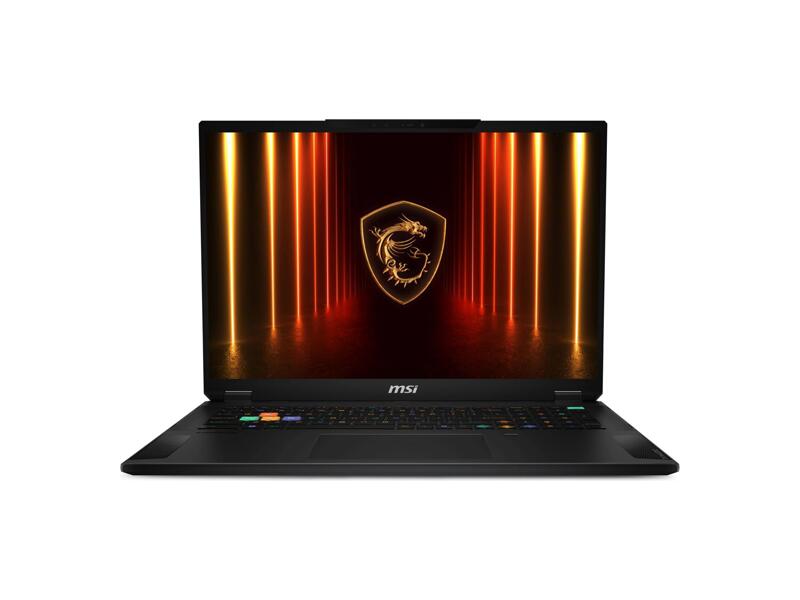 9S7-183341-052  Ноутбук MSI Stealth 18 HX AI A2XWJG-052RU/ 18''/ Intel Core Ultra 9 275HX/ 64GB/ 2TB SSD/ NVIDIA GeForce RTX5090 24GB/ (3840x2400)/ Win11/ black/ Wi-Fi/ BT/ CAM/ 3xUSB/ 2xThunderbolt/ HDMI/ RJ45