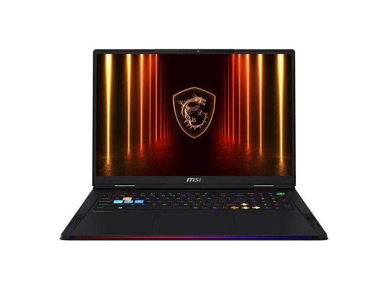 9S7-182L32-409  Ноутбук MSI Raider A18 HX A8WHG-409RU/ 18''/ AMD Ryzen 9 8940HX/ 32GB/ 1TB SSD/ NVIDIA GeForce RTX5070Ti 12GB/ (2560x1600)/ Win11Home/ black/ Wi-Fi/ BT/ CAM/ 3xUSB/ 2xUSB-C/ HDMI/ RJ45