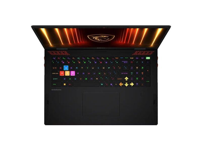 9S7-182L32-409  Ноутбук MSI Raider A18 HX A8WHG-409RU/ 18''/ AMD Ryzen 9 8940HX/ 32GB/ 1TB SSD/ NVIDIA GeForce RTX5070Ti 12GB/ (2560x1600)/ Win11Home/ black/ Wi-Fi/ BT/ CAM/ 3xUSB/ 2xUSB-C/ HDMI/ RJ45 1