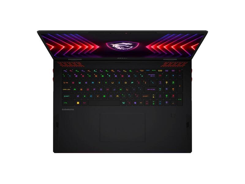 9S7-182L72-216  Ноутбук MSI Raider A18 HX A9WJG-216RU/ 18''/ AMD Ryzen 9 9955HX3D/ 64GB/ 2TB SSD/ NVIDIA GeForce RTX5090 24GB/ (3840x2400)/ Win11/ black/ Wi-Fi/ BT/ CAM/ 3xUSB/ HDMI/ RJ45 1