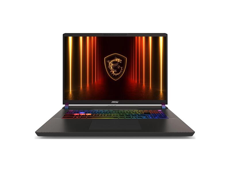 9S7-17S372-240  Ноутбук MSI Vector 17 HX AI A2XWHG-240XRU/ 17''/ Intel Ultra 9 275HX/ 32GB/ 1TB SSD/ NVIDIA GeForce RTX5070Ti 12GB/ (2560x1600)/ DOS/ grey space/ Wi-Fi/ BT/ CAM/ 2xThunderbolt/ 2xUSB/ HDMI/ RJ45