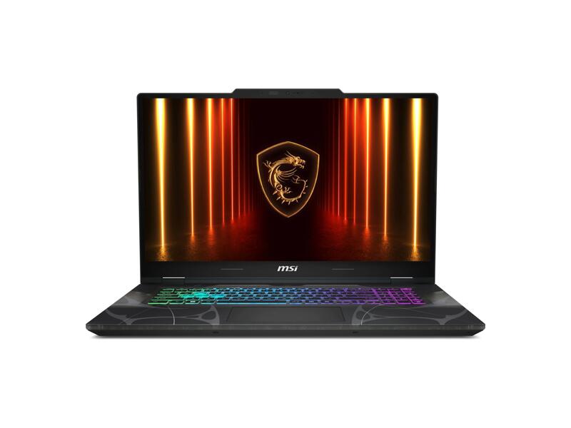 9S7-17U332-413  Ноутбук MSI Cyborg 17 B13WFKG/ 17.3''/ Intel Core i5 13420H/ 16GB/ 512GB SSD/ NVIDIA GeForce RTX 5060 8GB/ (1920x1080)/ DOS/ black/ Wi-Fi/ BT/ CAM/ 2xUSB/ USB-C/ HDMI/ RJ45