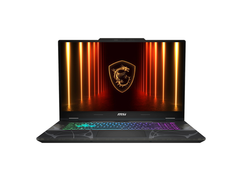 9S7-17UL32-048  Ноутбук MSI Cyborg A17 AI B2HWFKG-048XRU/ 17.3''/ AMD Ryzen 7 260/ 16GB/ 512GB SSD/ NVIDIA GeForce RTX 5060 8GB/ (1920x1080)/ DOS/ black/ Wi-Fi/ BT/ CAM/ 2xUSB/ USB-C/ HDMI/ RJ45