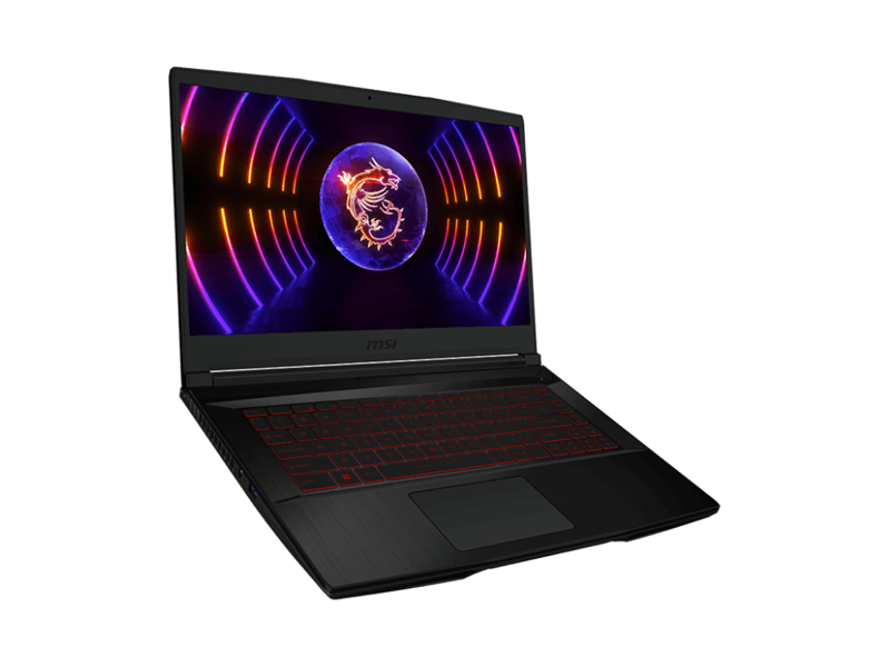 9S7-16R821-1048  Ноутбук MSI GF63 Thin 12UCX/ 15.6''/ Intel Core i5 12450H/ 8GB/ 256GB SSD/ NVIDIA GeForce RTX 2050 / (1920x1080) NoOs/ black / WiFi/ BT/ Cam/ 4xUSB/ HDMI/ RJ45