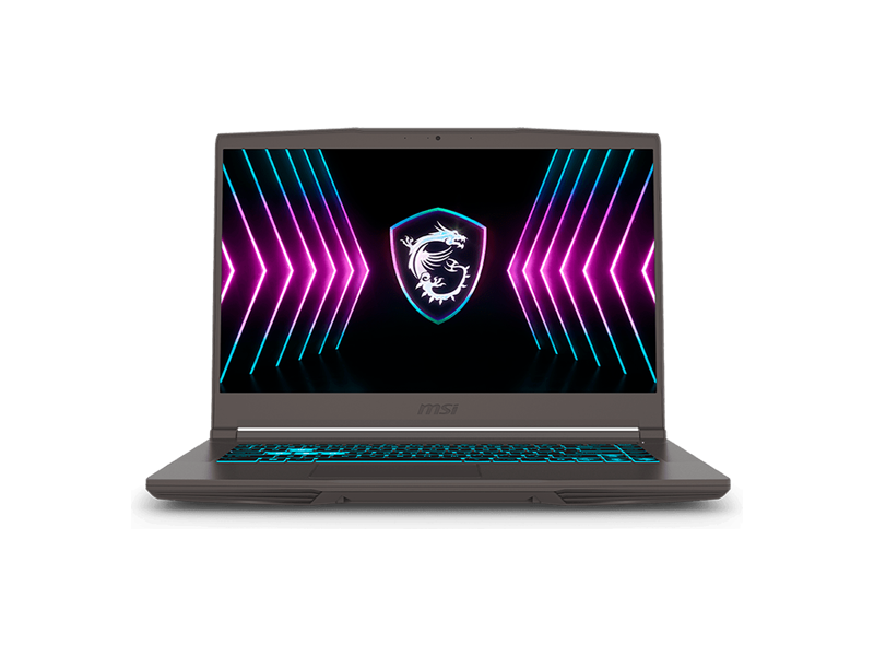 9S7-16R831-3451  Ноутбук MSI Thin 15 B2RVE-3451XRU/ 15.6''/ Intel Core 7 240H/ 16GB/ 512GB SSD/ NVIDIA GeForce RTX4050 6GB/ (1920x1080)/ DOS/ gray/ Wi-Fi/ BT/ CAM/ 3xUSB/ USB-C/ HDMI/ RJ45