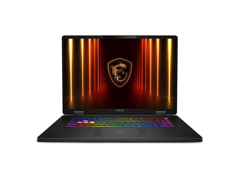 9S7-184111-022  Ноутбук MSI Crosshair 18 HX AI A2XWGKG-022XRU18''/ Intel Ultra 9 275HX/ 32GB/ 1TB SSD/ NVIDIA GeForce RTX 5070 8GB/ (2560x1600)/ DOS/ black/ Wi-Fi/ BT/ CAM/ Thunderbolt/ 3xUSB/ HDMI/ RJ45