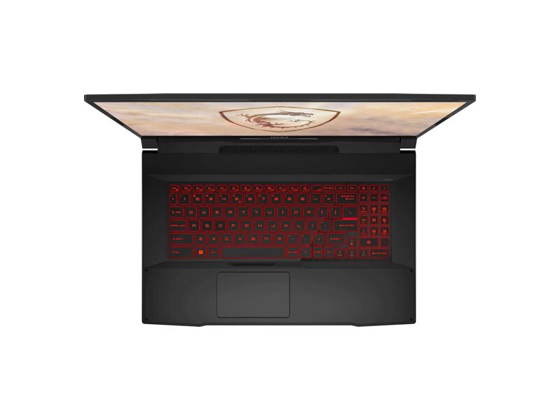 9S7-17L541-1612  Ноутбук MSI Katana 17 B13UCR-1612XRU/ 17.3''/ Intel Core i5 13420H/ 16GB/ 1TB SSD/ NVIDIA GeForce RTX 3050 4GB/ (1920x1080)/ DOS/ black/ Wi-Fi/ BT/ CAM/ 3xUSB/ USB-C/ HDMI/ RJ45 1