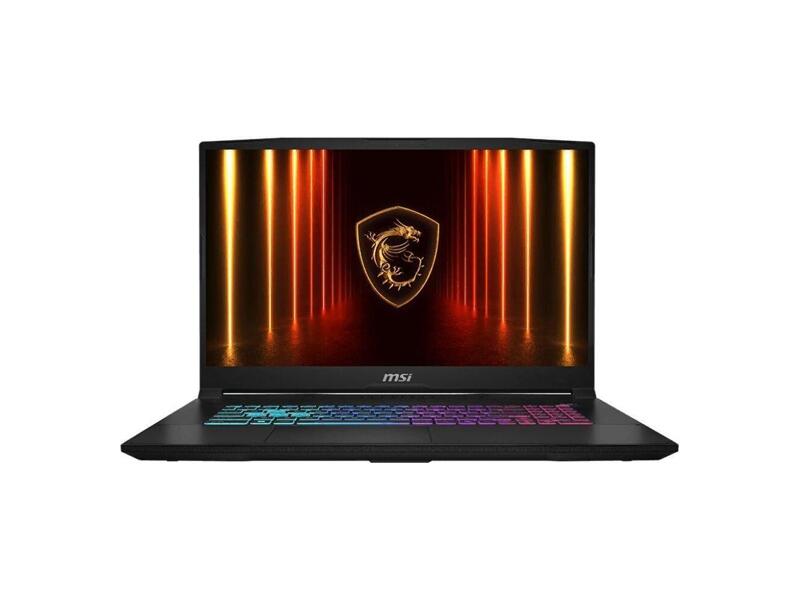 9S7-17L791-276  Ноутбук MSI Katana 17 HX B14WFK-276XRU/ 17.3''/ Intel Core i7 14650HX/ 32GB/ 1TB SSD/ NVIDIA GeForce RTX 5060 8GB/ (2560x1440)/ DOS/ black/ Wi-Fi/ BT/ CAM/ 3xUSB/ USB-C/ HDMI/ RJ45