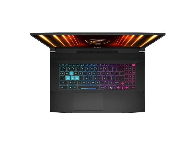 9S7-17L791-276  Ноутбук MSI Katana 17 HX B14WFK-276XRU/ 17.3''/ Intel Core i7 14650HX/ 32GB/ 1TB SSD/ NVIDIA GeForce RTX 5060 8GB/ (2560x1440)/ DOS/ black/ Wi-Fi/ BT/ CAM/ 3xUSB/ USB-C/ HDMI/ RJ45 1