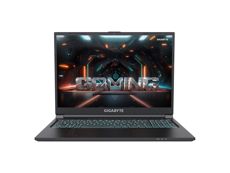 KF-53KZ853SH Ноутбук Gigabyte G6 Core i5 13500H 16Gb SSD512Gb NVIDIA GeForce RTX4060 8Gb 16'' IPS FHD+ (1920x1200) Windows 11 black WiFi BT Cam (KF-53KZ853SH)