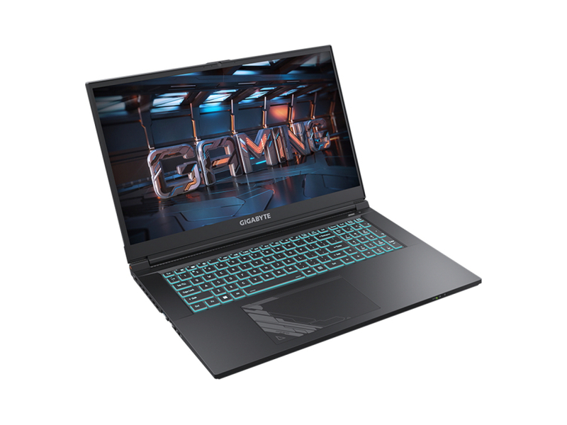 MF-E2KZ213SD  Ноутбук Gigabyte G7 Core i5 12500H 16Gb SSD512Gb NVIDIA GeForce RTX4050 6Gb 17.3'' FHD (1920x1080) Free DOS black WiFi BT Cam (MF-E2KZ213SD) 0