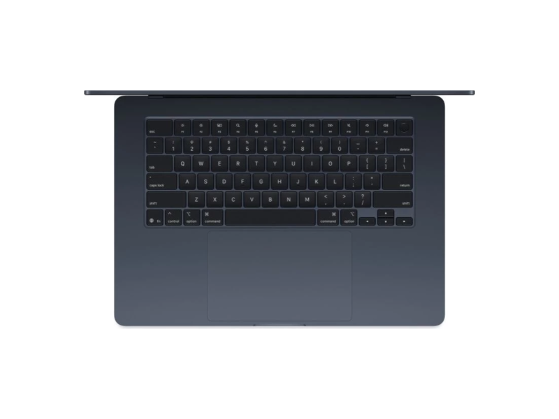 MC6L4  Ноутбук Apple MacBook Air/ 15''/ M4 10 core CPU/ 24GB/ 512GB SSD/ 10 core GPU/ (2880x1864)MacOS/ midnight/ Wi-Fi/ BT/ CAM/ 2xThunderbolt 2