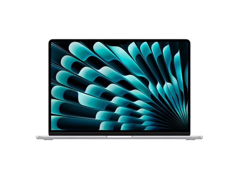 MW1G3  Ноутбук Apple MacBook Air 15-inch/ 15.3''/ M4 10 core CPU/ 16GB/ 256GB SSD/ 10 core GPU/ (2880x1864)/ MacOS/ silver/ Wi-Fi/ BT/ CAM/ 2xThunderbolt