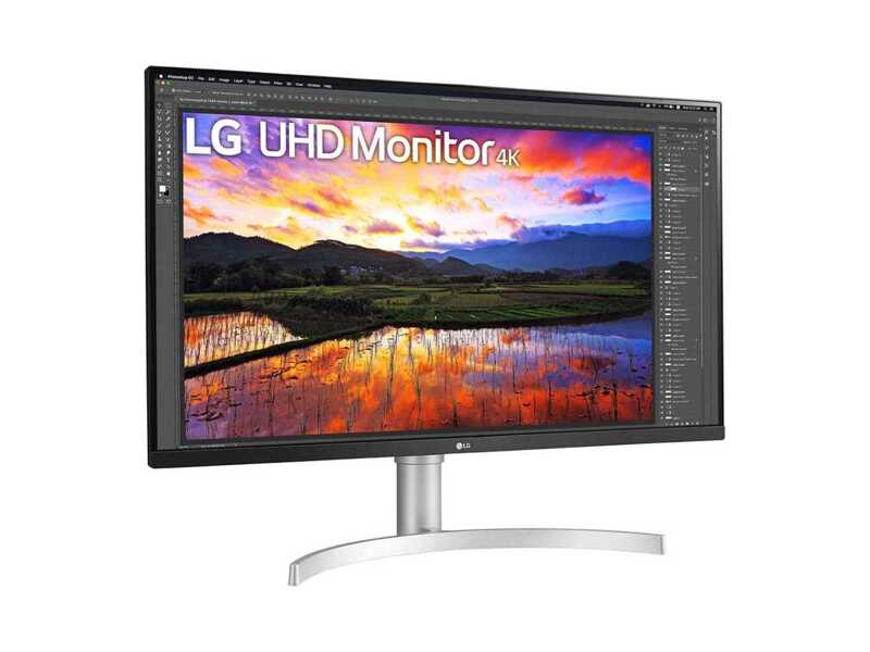 32UN650-W  Монитор LG 31.5'' [16:9] 3840x2160(UHD 4K) IPS, LCD, nonGLARE, 350cd/ m2, H178°/ V178°, 1000:1, 1.07B, 5ms, 2xHDMI, DP, Height adj, Tilt, Speakers, 2Y, White
