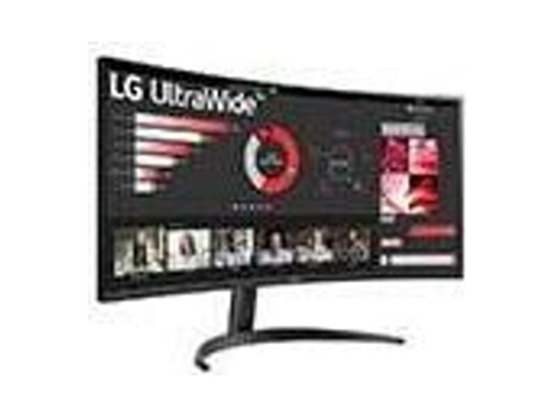 34WR50QK-B  Mонитор LG 34WR50QK-B/ 34''/ (3440 x 1440)/ 21:9/ 240cd/ m2/ 3000:1/ 5ms/ DP/ 2xHDMI