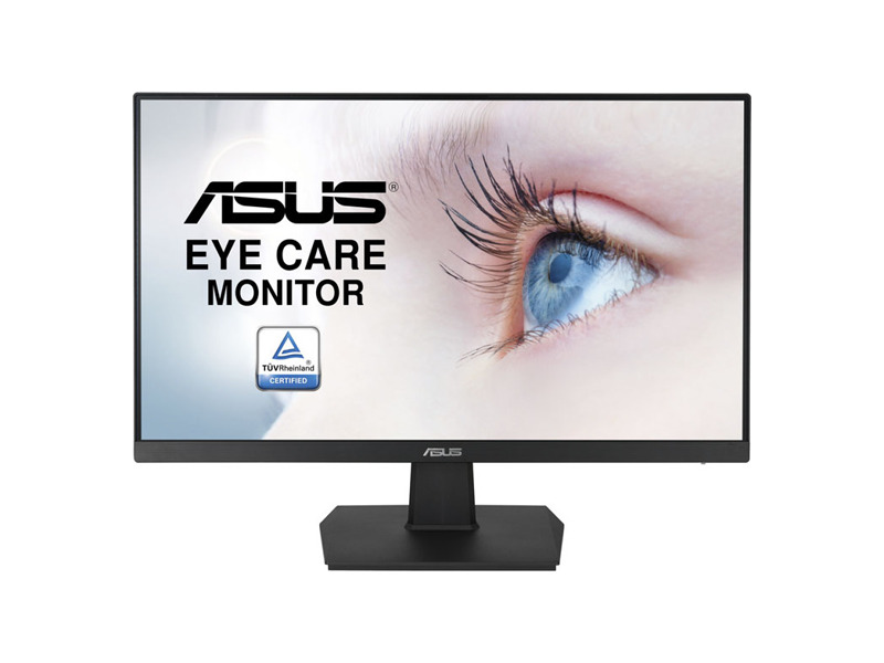VA247HE  Монитор Asus 23.8'' VA247HE черный VA LED 16:9 DVI HDMI матовая 3000:1 250cd 178гр/ 178гр 1920x1080 D-Sub FHD 3.7кг