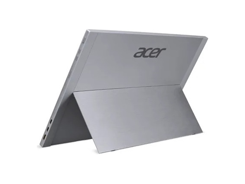 UM.ZP8EE.001  Монитор Acer LCD 15, 6'' PM168QKTsmiuu OLED UltraThin Silver 10 point MultiTouch, 16:9, OLED, 3840x2160, 1ms, 400cd, 60Hz, 1xMiniHDMI + 2xType-C(20W), 1Wx2, HDR 400, Delta E<2 1