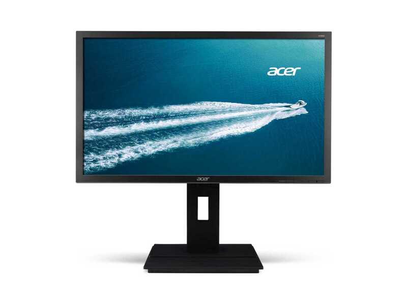 UM.QB6EE.A01  Монитор Acer 23.8'' B246HYLAymidr черный IPS LED 16:9 DVI HDMI M/ M матовая HAS 250cd 170гр/ 160гр 1920x1080 D-Sub DisplayPort FHD
