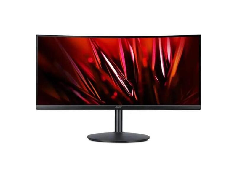 UM.CX2CD.301  Mонитор Acer XZ342CUV3bmiiphx 34'' 21:9, черный, 450cd, 178гр/ 178гр 3440х1440 180Hz 1ms DP HDMI
