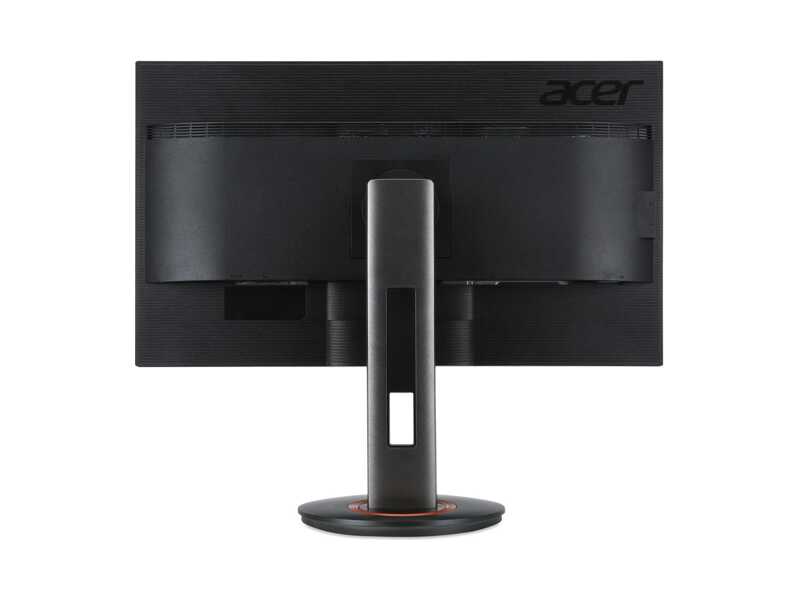 UM.HX0EE.002  Монитор Acer 27'' XF270Hbmjdprz 16:9 1920х1080 TN, nonGLARE, 300cd/ m2, H170°/ V160°, 100M:1, 1ms, DVI, HDMI, DP, Pivot, Tilt, HAS, Speakers, Swivel, 3Y, Black 1