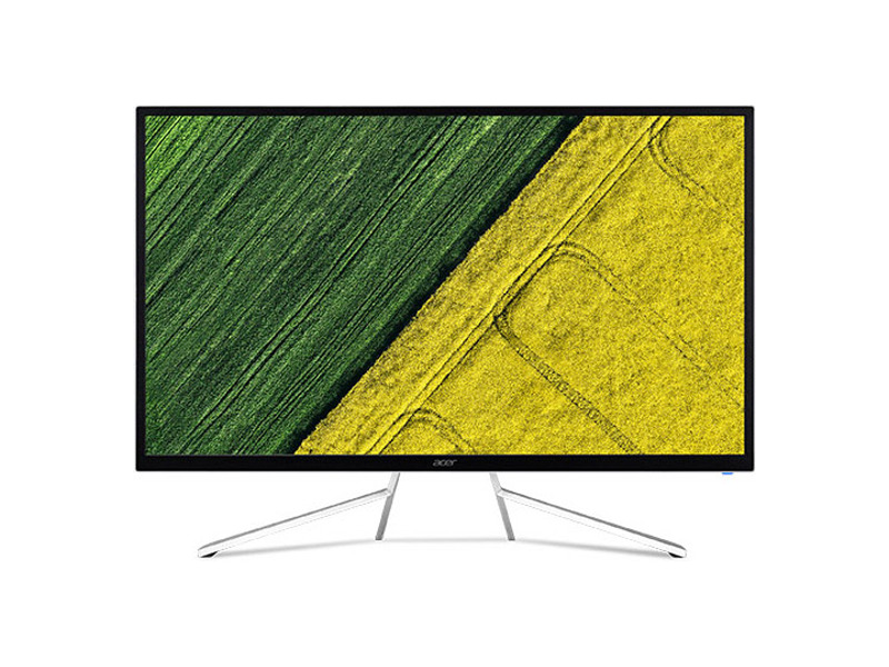 UM.JE2EE.013  Монитор Acer 31.5'' ET322QKwmiipx (16:9)/ VA(LED)/ 3840x2160/ 4ms/ 300nits/ 3000:1/ 2xHDMI(2.0) + DP(1.2) + Audio Out/ 2Wx2/ DP/ HDMI FreeSync/ White with silver footstand/ 60Hz/ VESA No