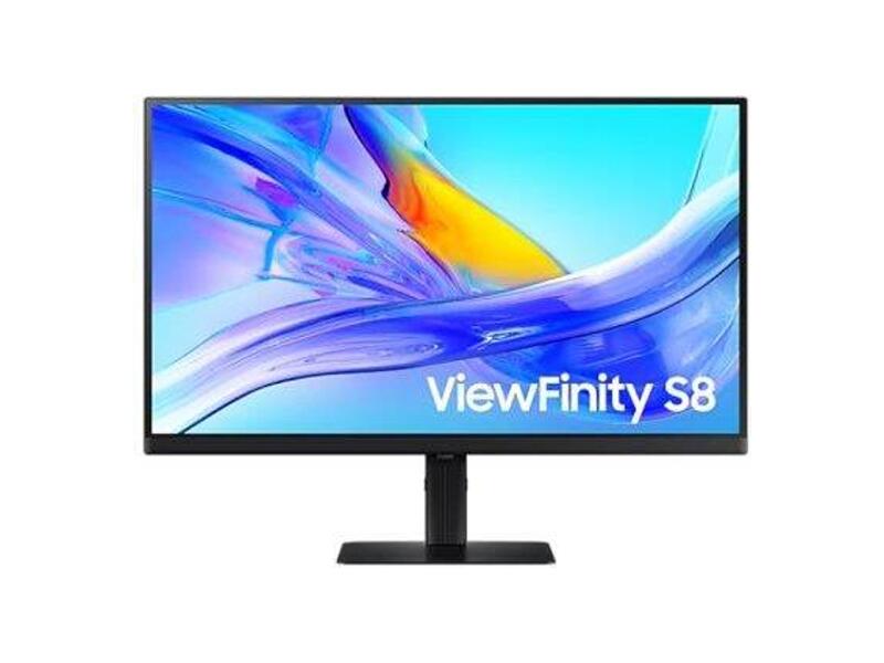 LS27D804UAIXCI Монитор Samsung ViewFinity HRM S80UD 27'' черный IPS LED 5ms 16:9 матовая HAS Piv 1000:1 350cd/ m2 178гр/ 178гр 3840x2160 60Hz DP 4K 4xUSB HDMI