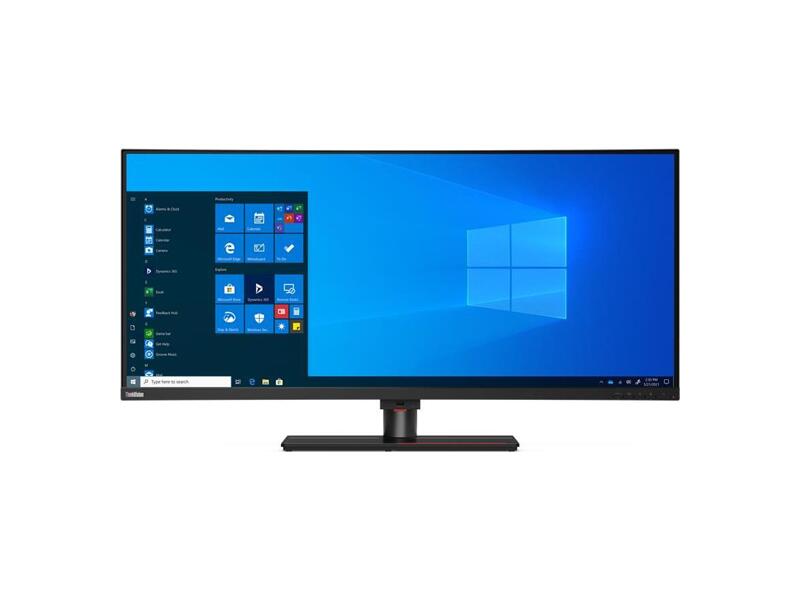 62C1GAR6CB  Монитор Lenovo P40w-20 39.7'' Black/ Red Curved 2500R, 21:9, IPS, 5120 x 2160, 4ms, 300cd/ m2, 75Hz, HDMI, DP, 2xThunderbolt, 5xUSB, LAN, HAS