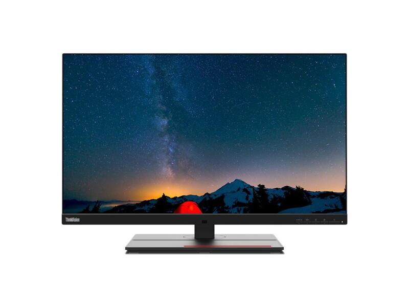 62CBRAS6CB  Монитор Lenovo P27u-20 27'' Black/ Red, 16:9, IPS, 3840 x 2160, 4ms, 450cd/ m2, 60Hz, 2xHDMI, DP, 4xUSB, Thunderbolt, LAN, SPK HAS