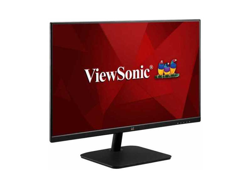 VA2432-H  Монитор ViewSonic 23.6'' LCD [16:9] 1920х1080(FHD) VA, nonGLARE, 250cd/ m2, H178°/ V178°, 3000:1, 50M:1, 16.7M, 4ms, VGA, HDMI, Height adj, Tilt, 3Y, Black