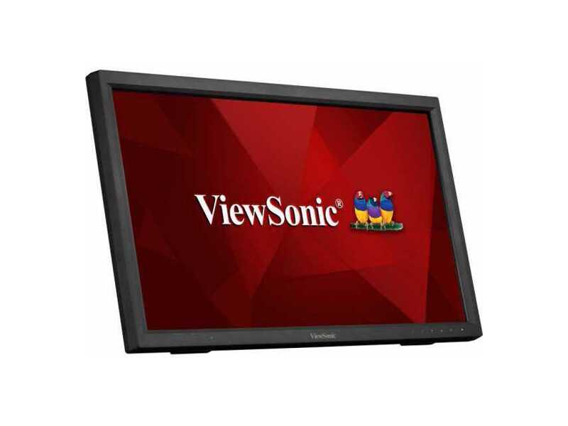 TD2223  Монитор ViewSonic 21.5'' Touch VA LED, 1920x1080, 5ms, 250cd/ m2, 50Mln:1, 178°/ 178°, VGA, DVI, HDMI, DP, USB*2, колонки, bookstand style, Black