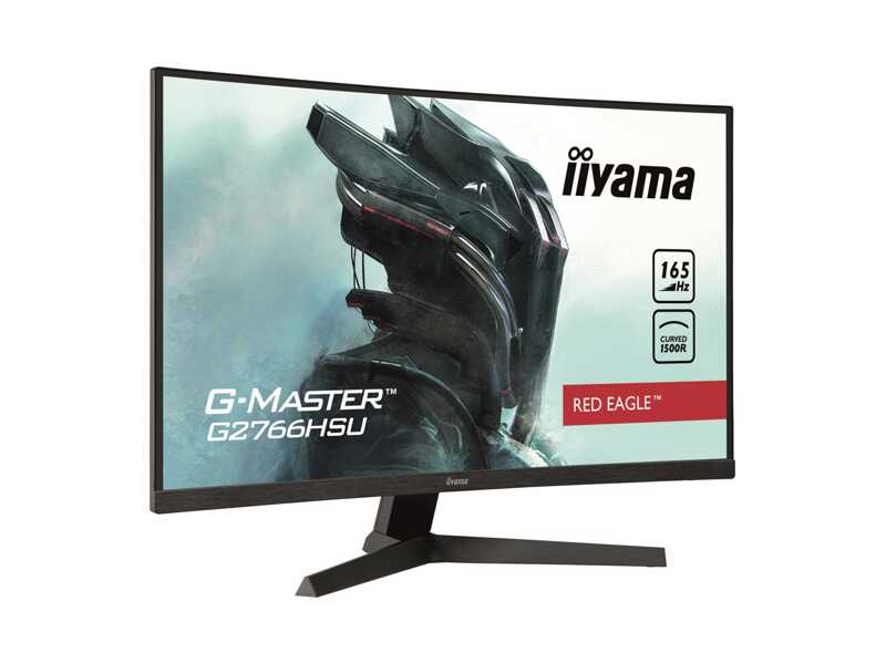 G2766HSU-B1  Монитор Iiyama 27'' Red Eagle G2766HSU-B1 черный VA LED 1ms 16:9 HDMI M/ M матовая 3000:1 250cd 178гр/ 178гр 1920x1080 DP FHD USB 5кг