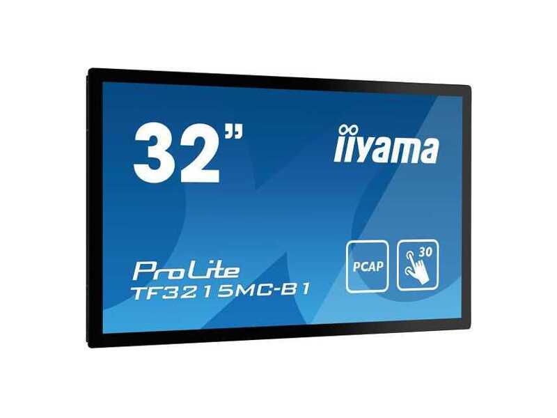 TF3215MC-B1  Монитор Iiyama 32'' PCAP Bezel Free 10-Points Touch, 1920x1080, IPS panel