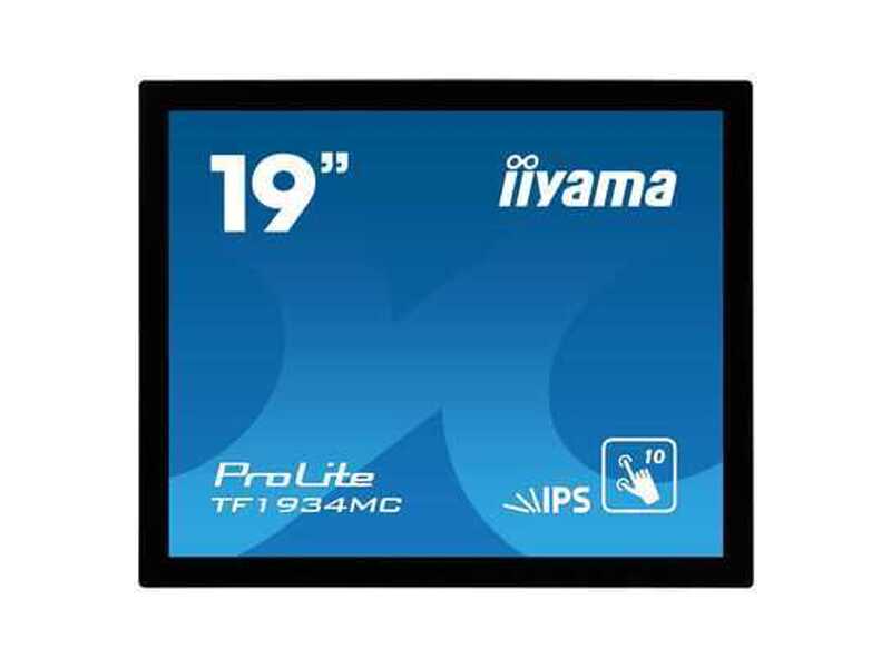 TF1934MC-B7X  Монитор Iiyama 19'' TF1934MC-B7X черный IPS LED 14ms 5:4 HDMI матовая 1000:1 315cd 1280x1024 D-Sub DisplayPort USB Touch