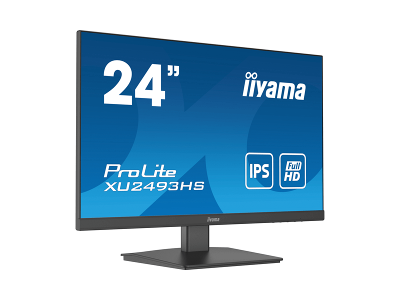 XU2493HS-B5  Монитор Iiyama 23.8'' ProLite XU2493HS-B5 черный IPS LED 4ms 16:9 HDMI M/ M матовая HAS Piv 1000:1 250cd 178гр/ 178гр 1920x1080 75Hz DP FHD 3.5кг