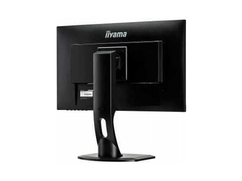 XUB2492HSU-B1  Монитор Iiyama 23.8'' [16:9] 1920х1080(FHD) IPS, nonGLARE, 250cd/ m2, H178°/ V178°, 1000:1, 5М:1, 16.7M Color, 5ms, VGA, HDMI, DP, USB-Hub, Height adj, Pivot, Tilt, HAS, Speakers, Audio out, 3Y, Black 2