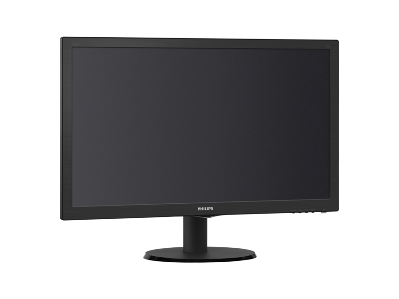 223V5LHSB  Монитор Philips 21.5'' [16:9] 1920х1080(FHD) TN, nonGLARE, nonTOUCH, 250cd/ m2, H170°/ V160°, 10М:1, 16.7M, 5ms, VGA, HDMI, Tilt, 2Y, Black 223V5LHSB (00/ 01) 1