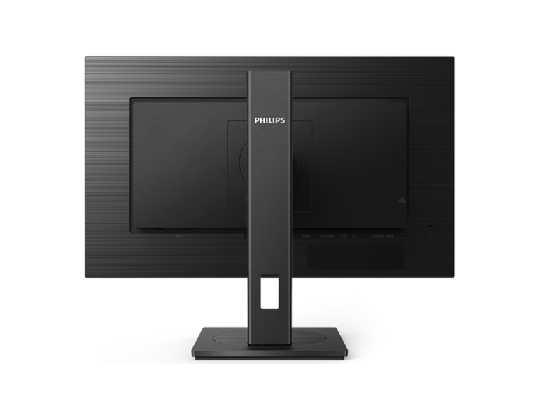 242B1V  Монитор Philips 23.8'' 242B1V черный с поворотом экрана (IPS 1920x1080 75Hz 4ms 178/ 178 350cd DVI HDMI1.4 DisplayPort1.2 4xUSB3.2 MM PrivacyMode) 2