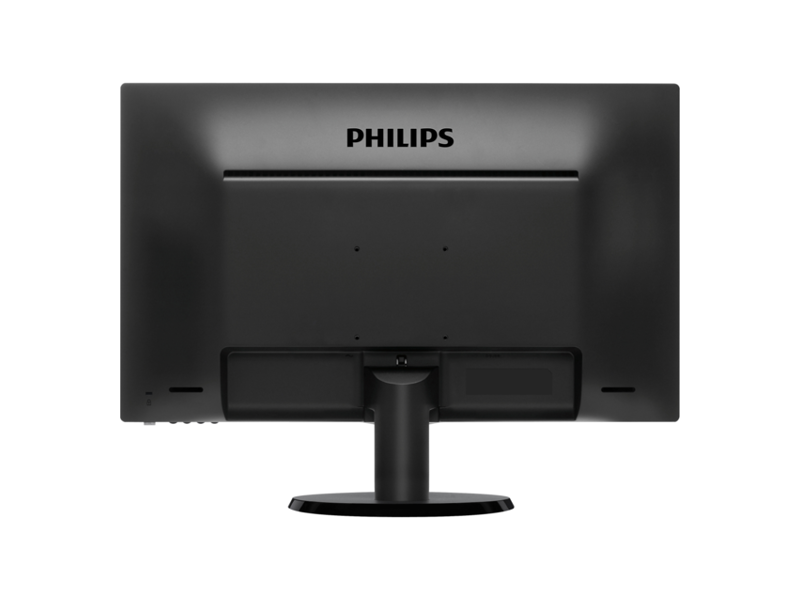 243V5QSBA  Монитор Philips 23.6'' 243V5QSBA (00/ 01) черный (VA 1920x1080 8ms 250cd 178/ 178 3000:1 D-Sub DVI) 1