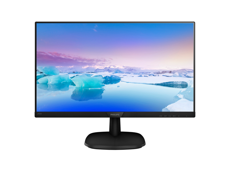 243V7QJABF  Монитор Philips 23.8'' PHILIPS 243V7QJABF (00/ 01) Black (IPS, 1920x1080, D-sub+HDMI+DP, 5 ms, 178°/ 178°, 250 cd/ m, 200M:1, MM) (746032)/ (746025)