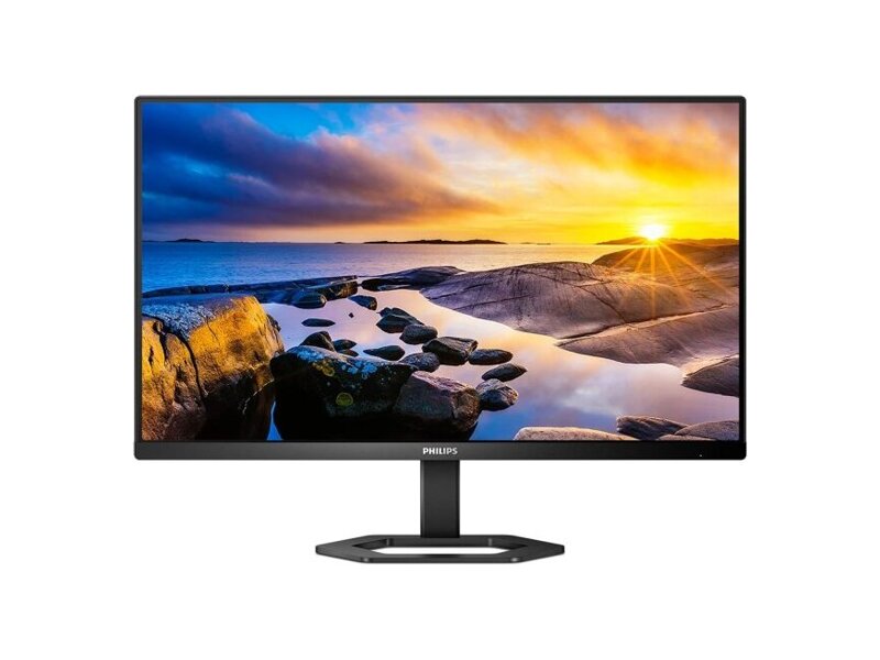 24E1N5300AE  Монитор Philips 23.8'' 24E1N5300AE (00/ 01) Black (IPS, 1920x1080, HDMI+DP+USB Type C, 1 ms, 178°/ 178°, 300 cd/ m, 1000:1, MM, Pivot) (783327)