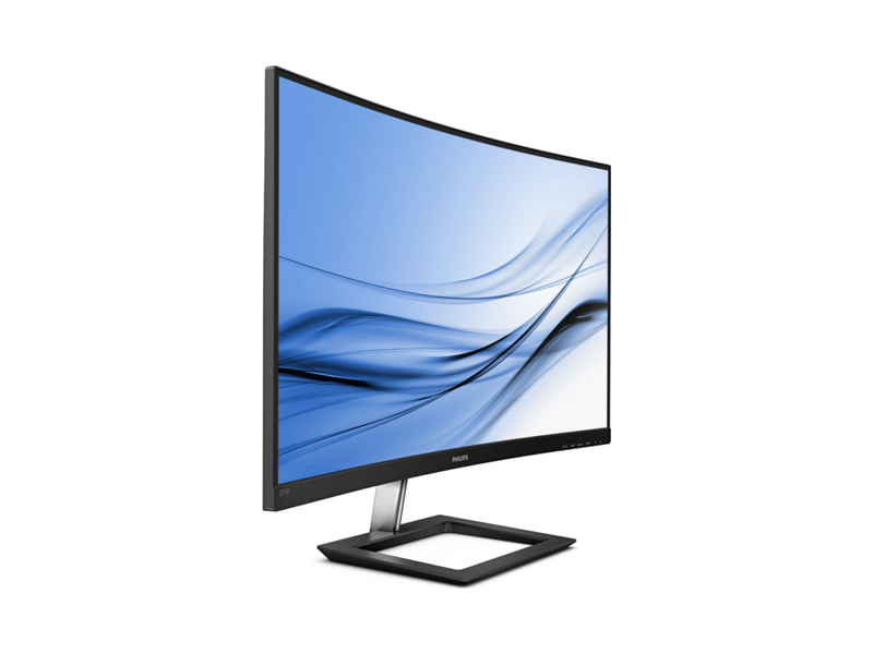 271E1CA  Монитор Philips 27'' 271E1CA изогнутый 1920x1080 75Гц VA W-LED 16:9 4ms(GtG) VGA HDMI 50M:1 3000:1 178/ 178 250cd Tilt Speakers Black