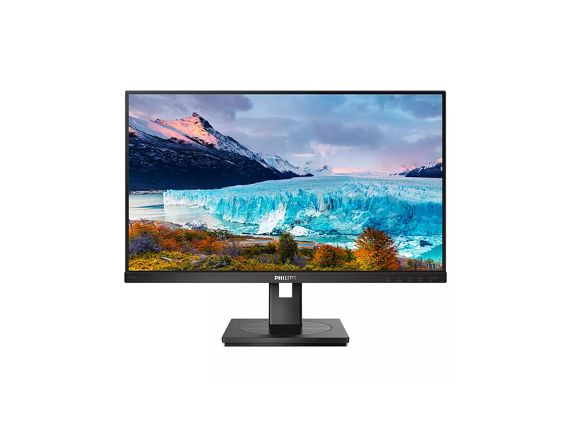 272S1M  Монитор Philips 27'' 272S1M 1920x1080 75Гц IPS LED 16:9 4ms VGA DVI HDMI DP USB 3.2 USB-B 3*USB-A 3.2 50М:1 1000:1 178/ 178 250cd HAS Pivot Tilt Swivel Speakers Black