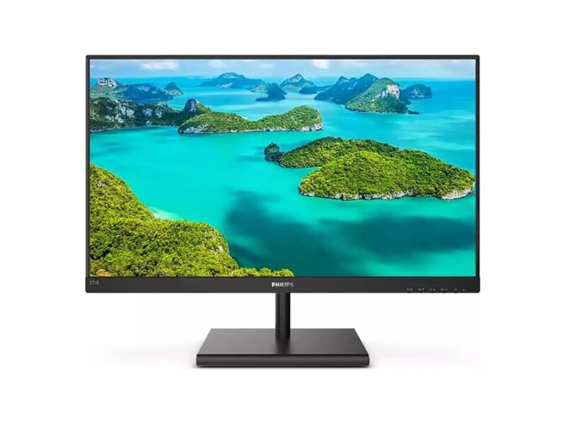 275E1S (00/01)  Монитор PHILIPS 275E1S (00/ 01) 27'' 2560х1440(WQHD) IPS, nonGLARE, 16:9, 178° / 178°, 75 Hz, 4 ms, 250cd/ m2, 1000:1, 20M:1, 16.7M, VGA, HDMI, Tilt, VESA 100x100, Black