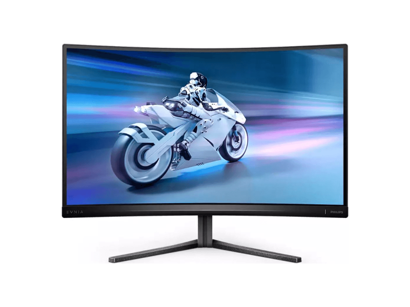 27M2C5500W  Монитор Philips 27'' [16:9] 2560х1440(WQHD) VA, Curved, nonGLARE, 240 Hz, 400cd/ m2, H178°/ V178°, 3000:1, 16.7M, 1ms, 2xHDMI, 2xDP, USB-Hub, Height adj, Tilt, Swivel, Speakers, 3Y, Grey