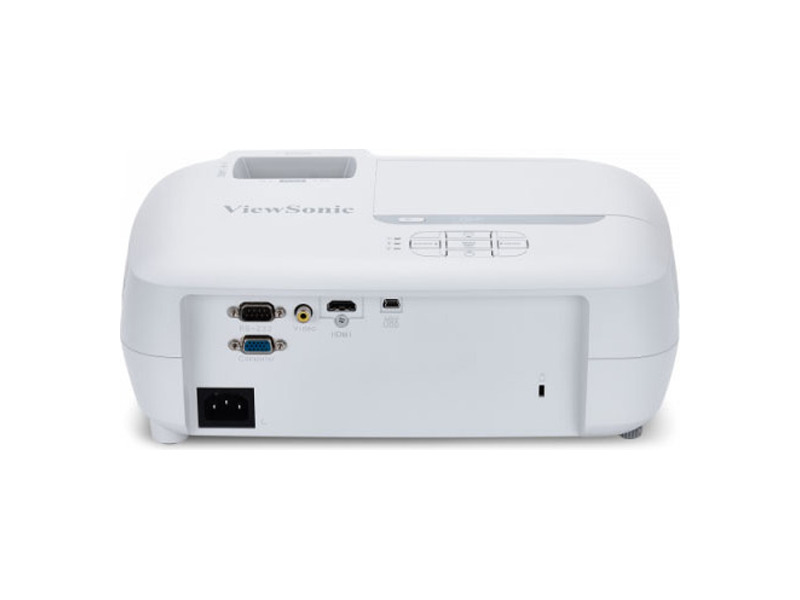 PA502S  Проектор ViewSonic PA502S DLP, SVGA (800x600), 3500Lm, 22000:1, VGA, HDMI, mini-USB, 3D Ready, Lamp life 15000h, Noise 30dB (Eco), 2.1кг, White, VS16970 1