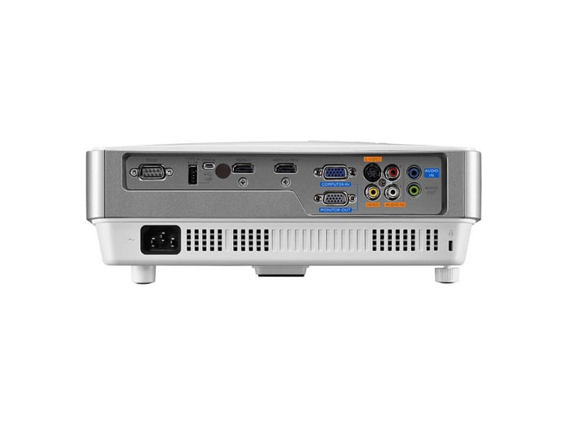 9H.JDY77.1HE  Проектор BenQ MS630ST DLP, 800x600, 3200 AL, 13000:1, 4:3, 0.9ST, TR 0.9~1.08, 1.2x, HDMIx2/ MHLx1, VGA, USB Power, Auto vertical keystone, White, 2.6 kg 1